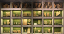 Tablets from the library of Ashurbanipal on display at the British Museum, Room 55.